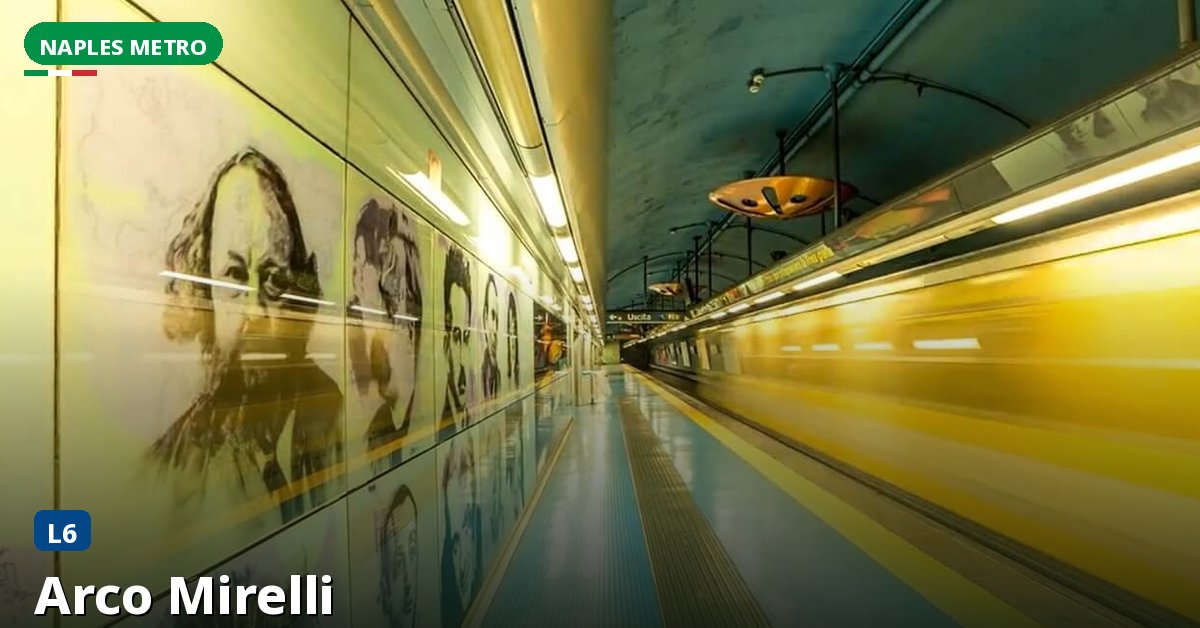 Arco Mirelli station — Naples Metro
