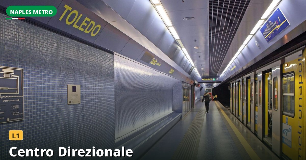 Centro Direzionale station — Naples Metro