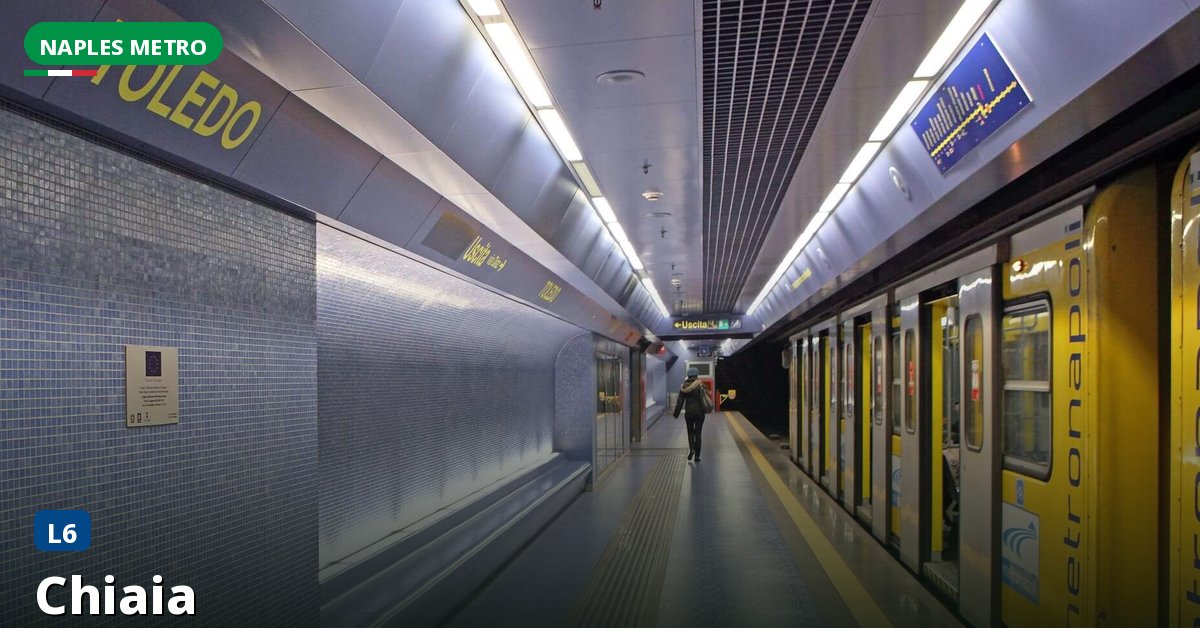 Chiaia station — Naples Metro