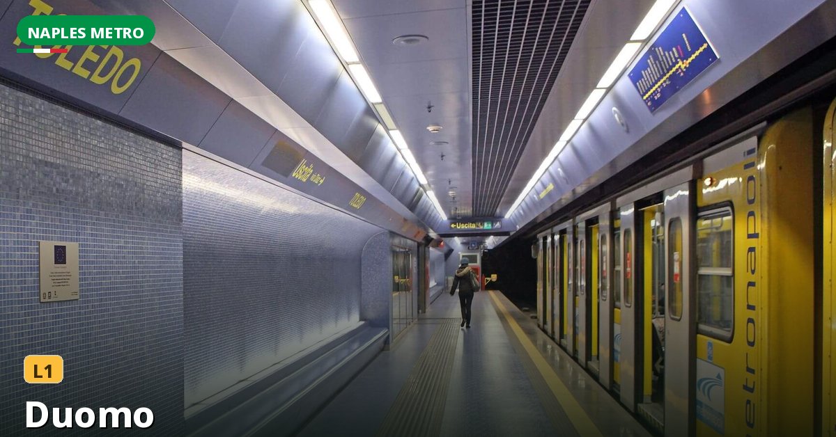Duomo station — Naples Metro