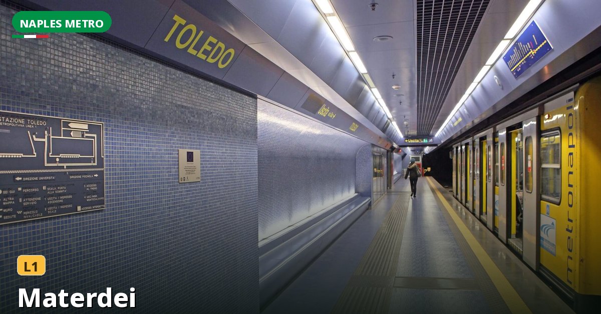 Materdei station — Naples Metro