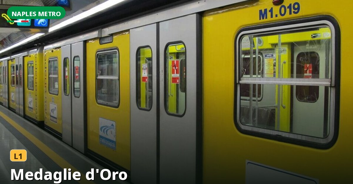 Medaglie d'Oro station — Naples Metro