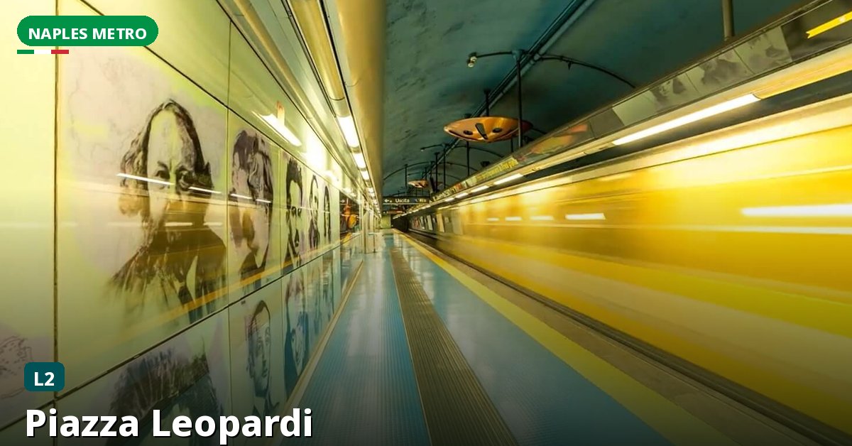 Piazza Leopardi station — Naples Metro