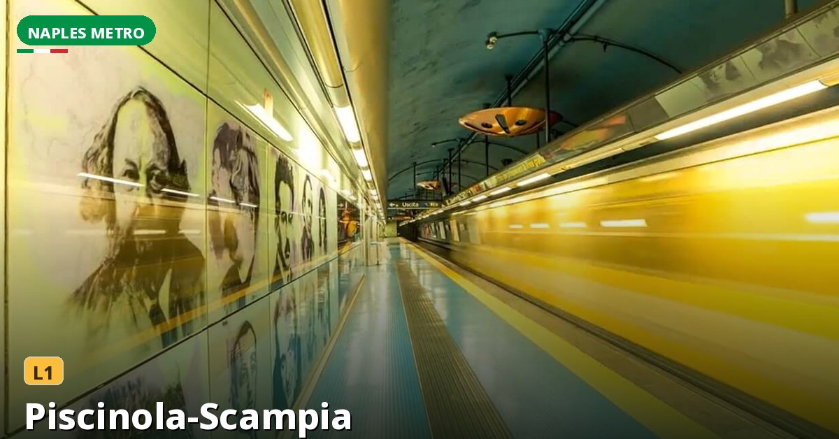 Piscinola-Scampia station — Naples Metro