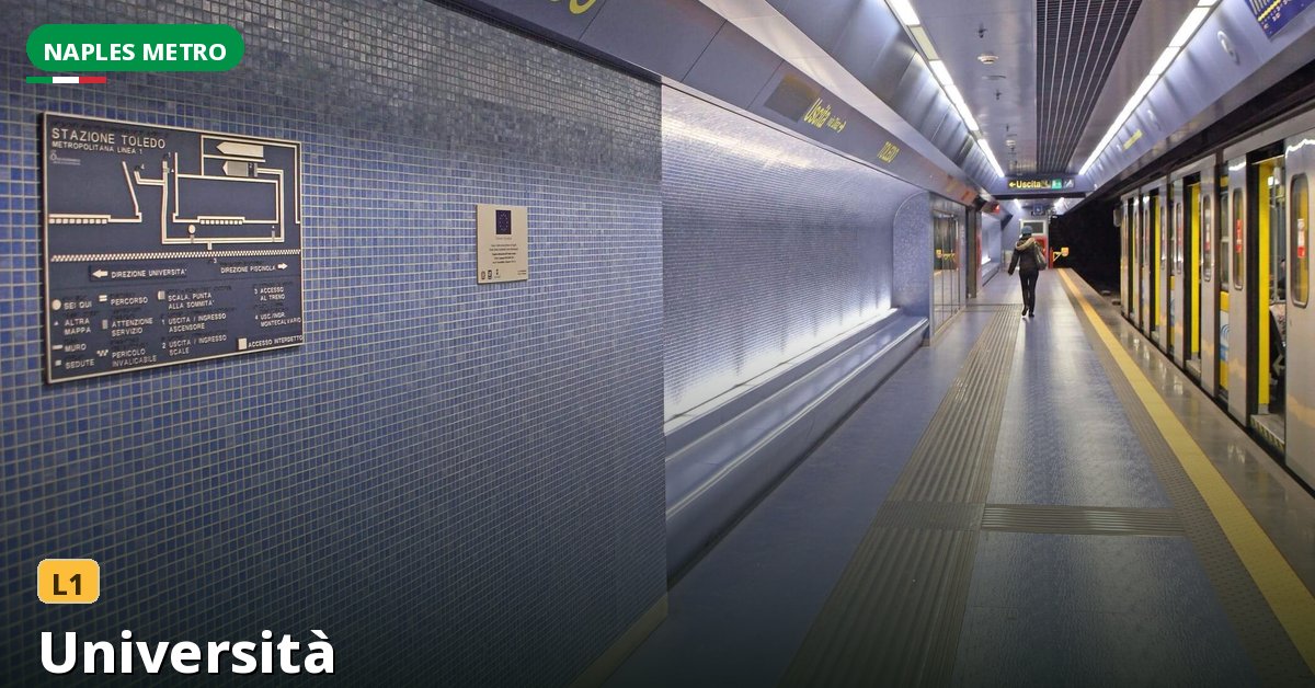 Università station — Naples Metro